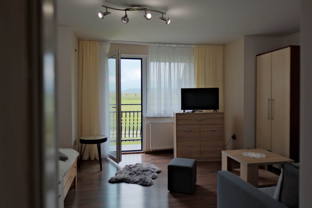 Pokój z balkonem w Noclegach u Mani Pokój z balkonem w Noclegach u Mani